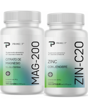 Magnesio MAG-200 y Zinc ZIN-C20