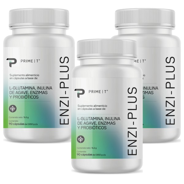 Enzimas Digestivas ENZI-PLUS 3 piezas frente