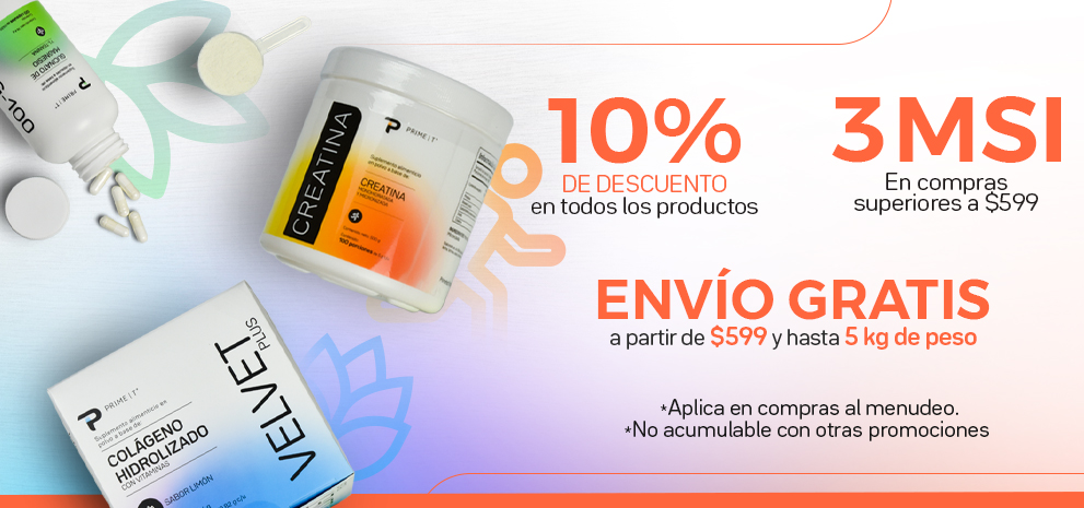 10% de descuento o 3 MSI